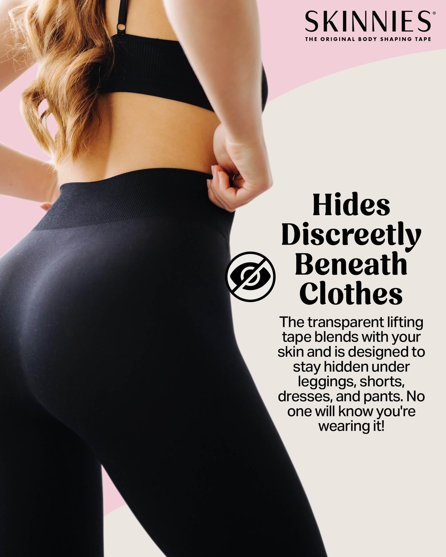 Cinta de levantamiento de glúteos instantánea Skinnies
