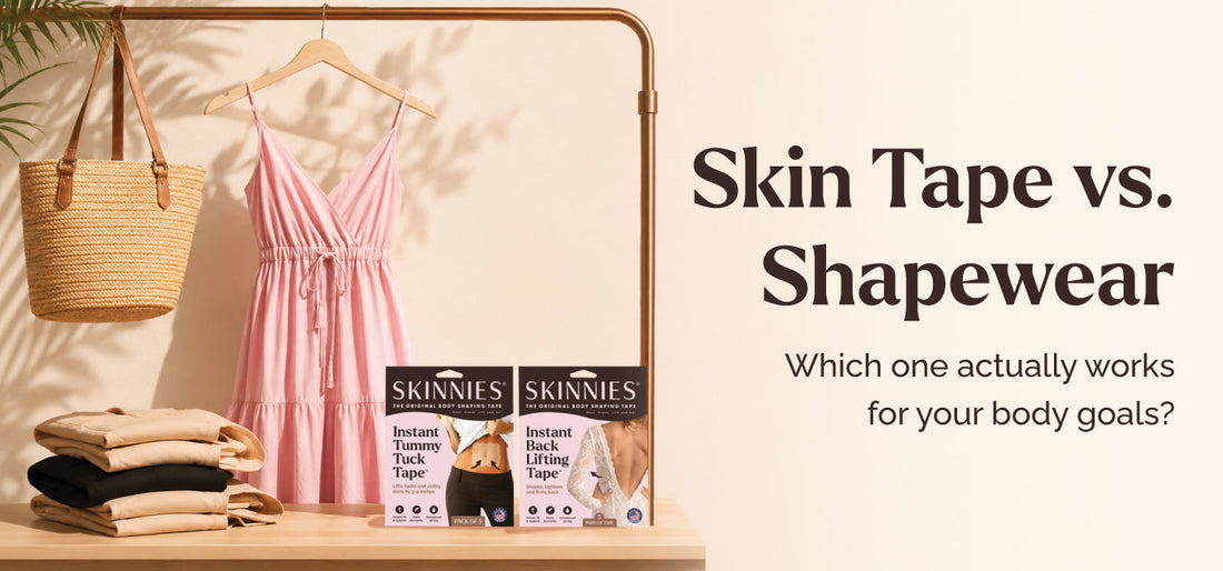 Skin tape or shapewear, which one works for your body type