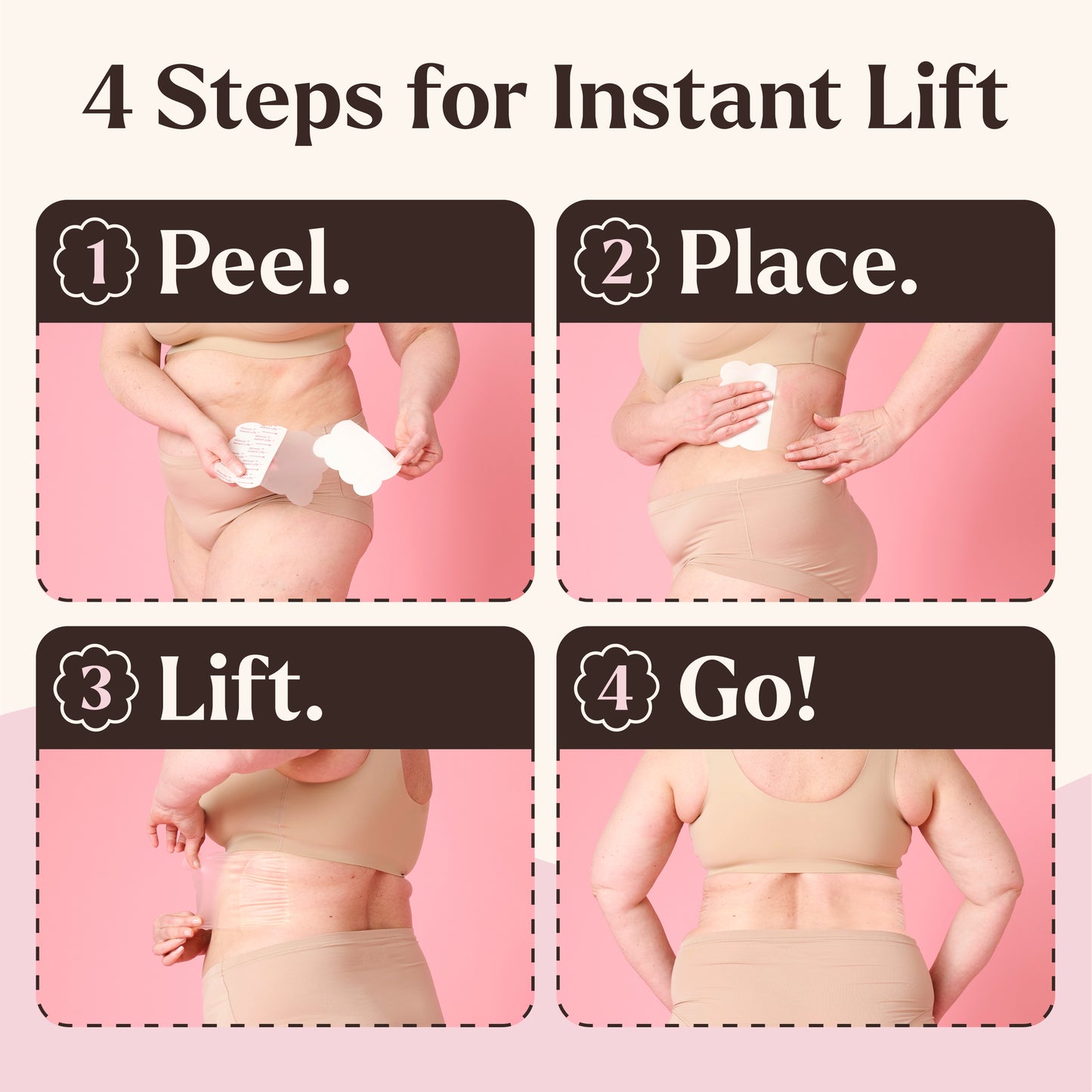 Skinnies Instant Back Lifting Tape