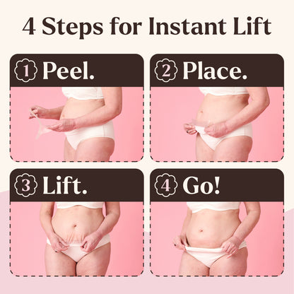 Cinta para el pliegue instantáneo del bikini de Skinnies
