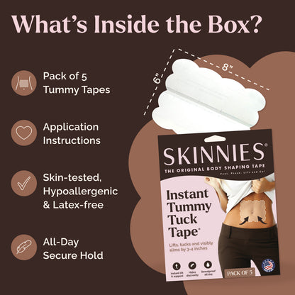 Skinnies Instant Tummy Tuck Tape