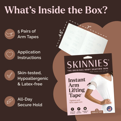 Skinnies Instant Arm Lifting Tape