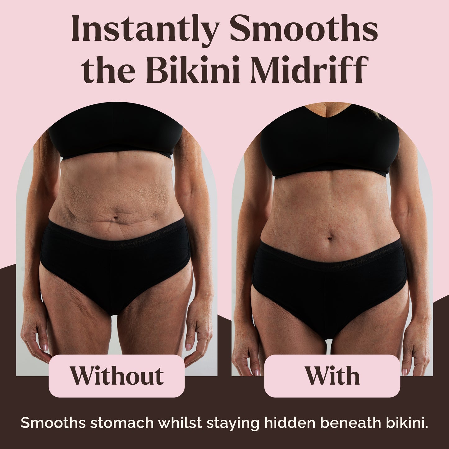 Cinta para el pliegue instantáneo del bikini de Skinnies