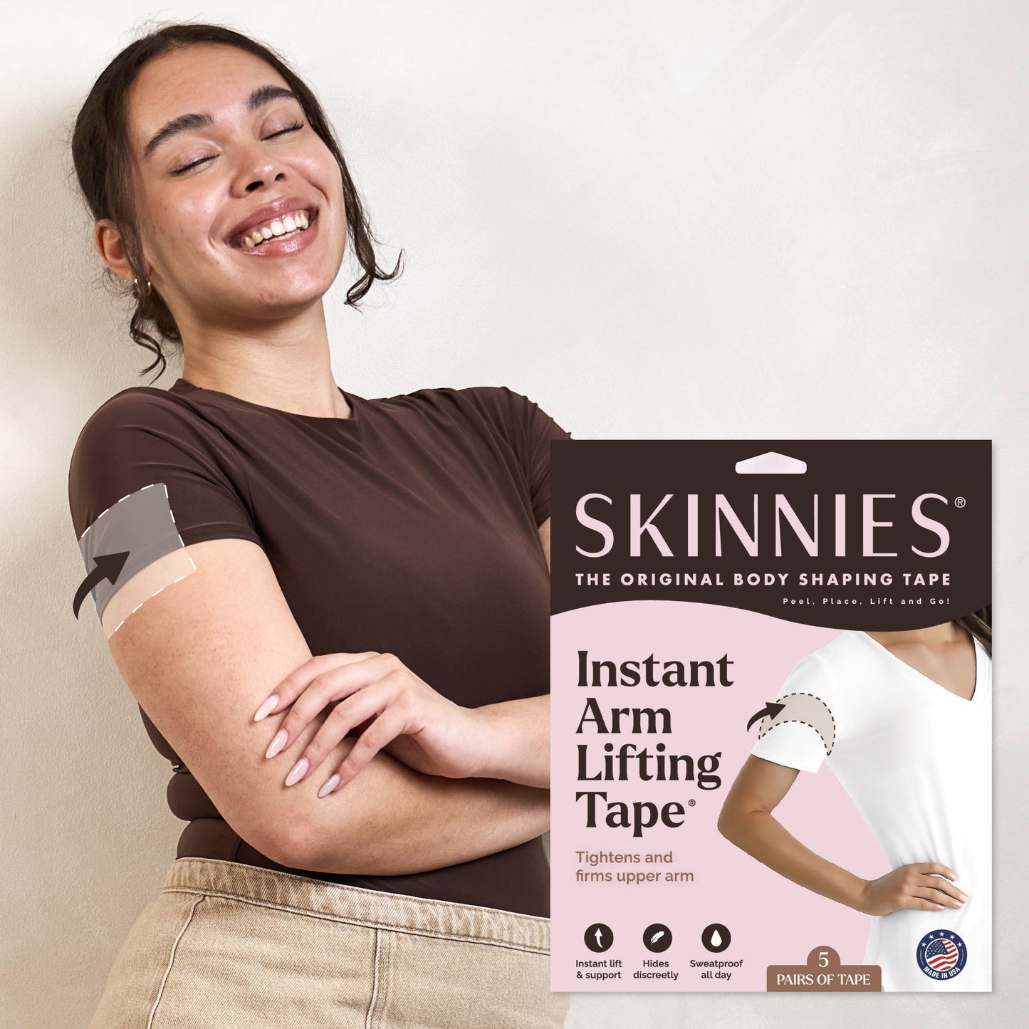 Skinnies Instant Arm Lifting Tape